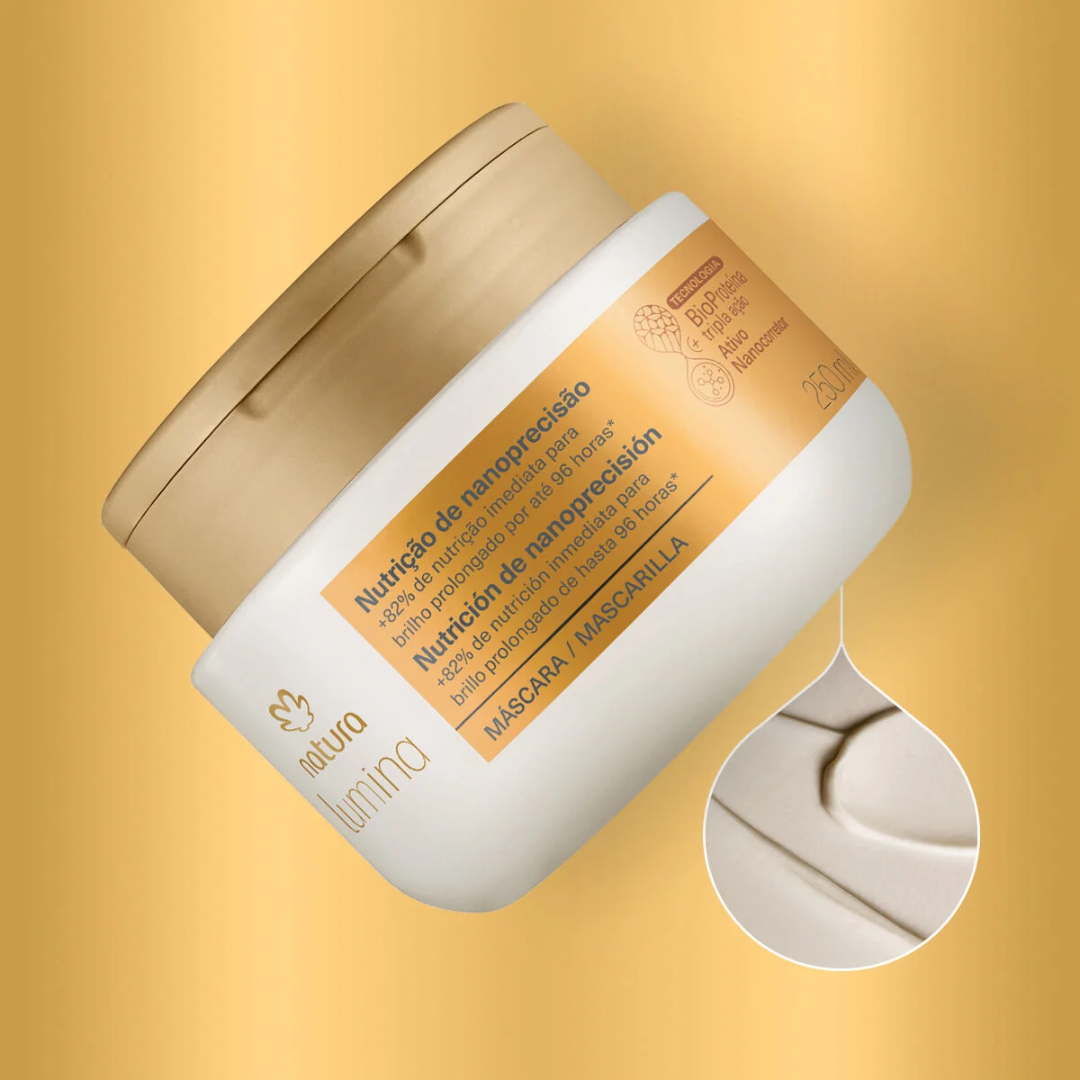 Lumina Nanoprecisão Nanoprecision Nutrition Hair Mask 250ml Natura