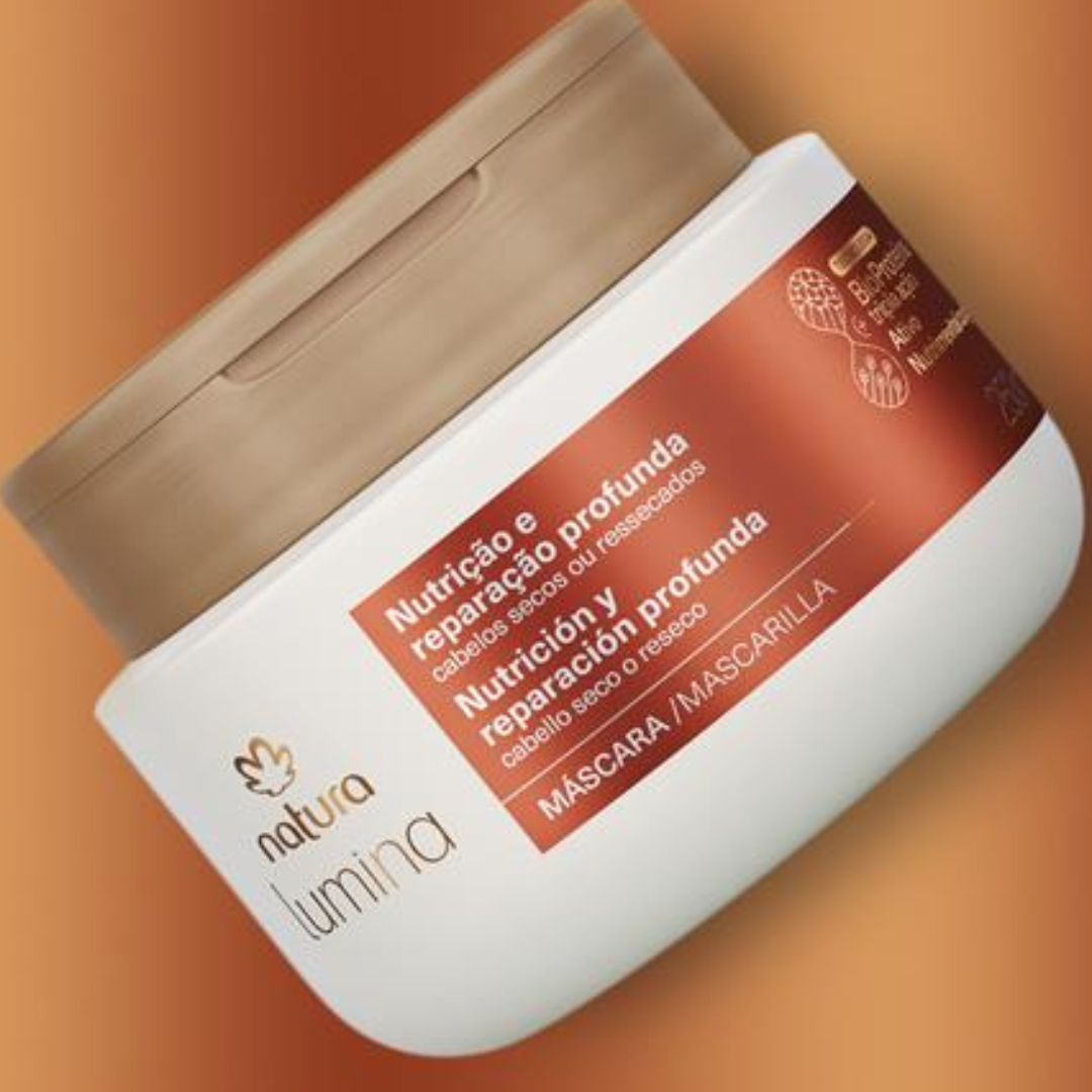 Lumina Nurição e Reparação Nutrition & Repair Hair Mask 250ml Natura