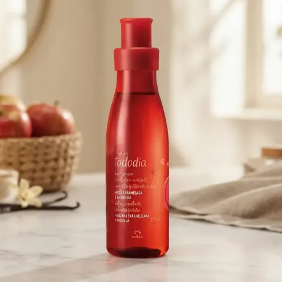 Tododia Caramelized Apple & Vanilla Body Splash 200ml Natura
