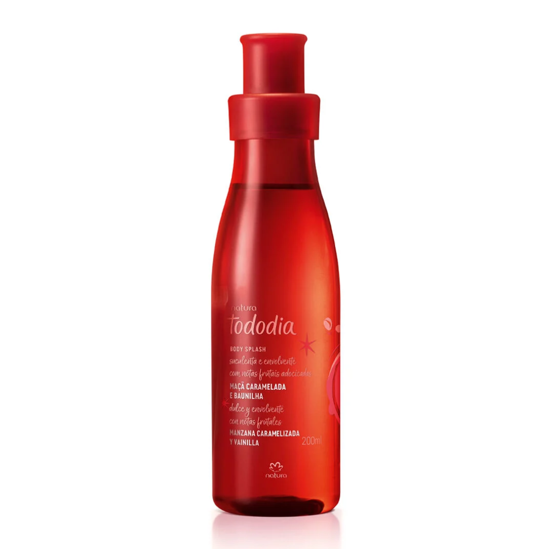 Tododia Caramelized Apple & Vanilla Body Splash 200ml Natura