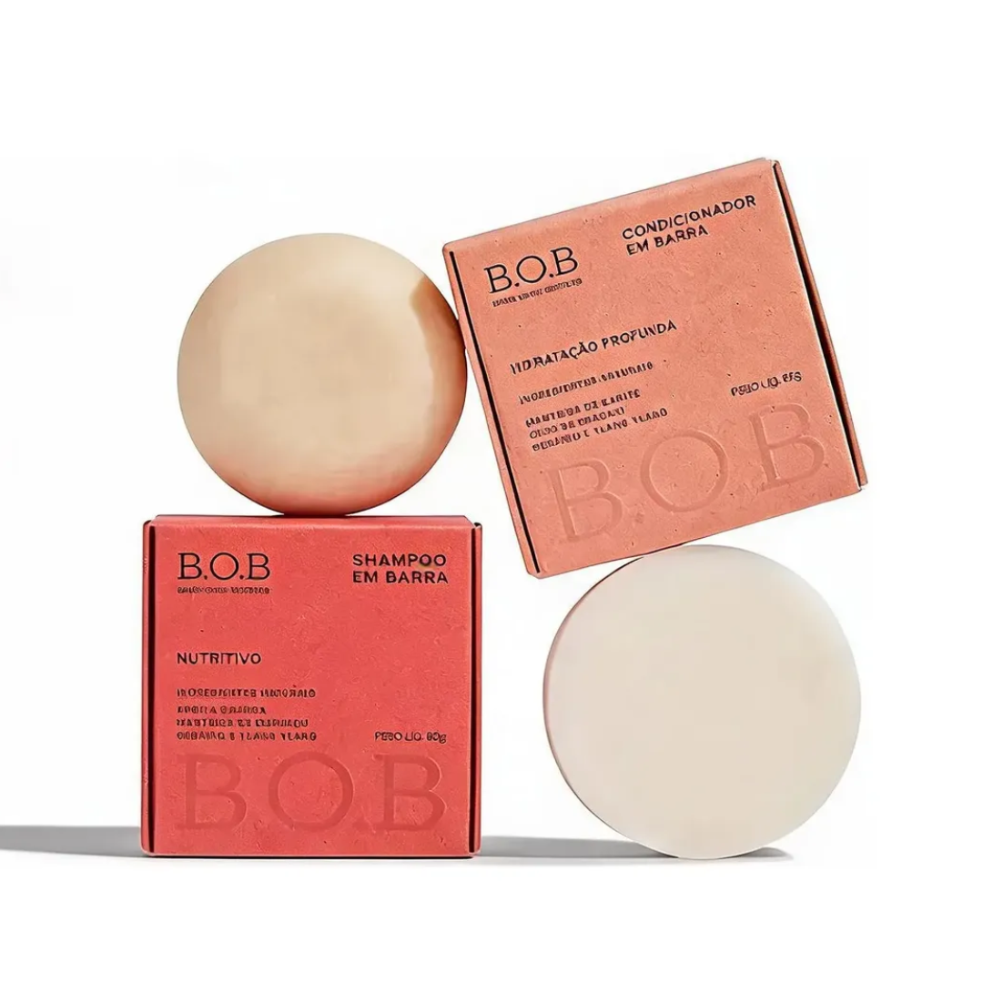 Bars Over Bottles Nourishing Shampoo Deep Hydration Conditioner Kit B.O.B