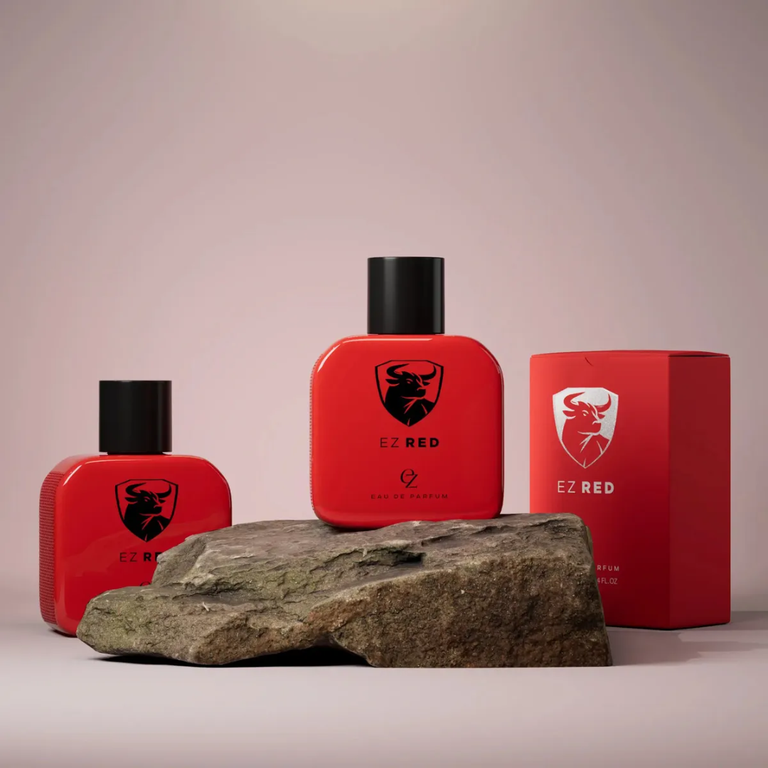 EZ Red Eau de Parfum Fresh Woody Men’s Fragrance 100ml Ethereal Paris