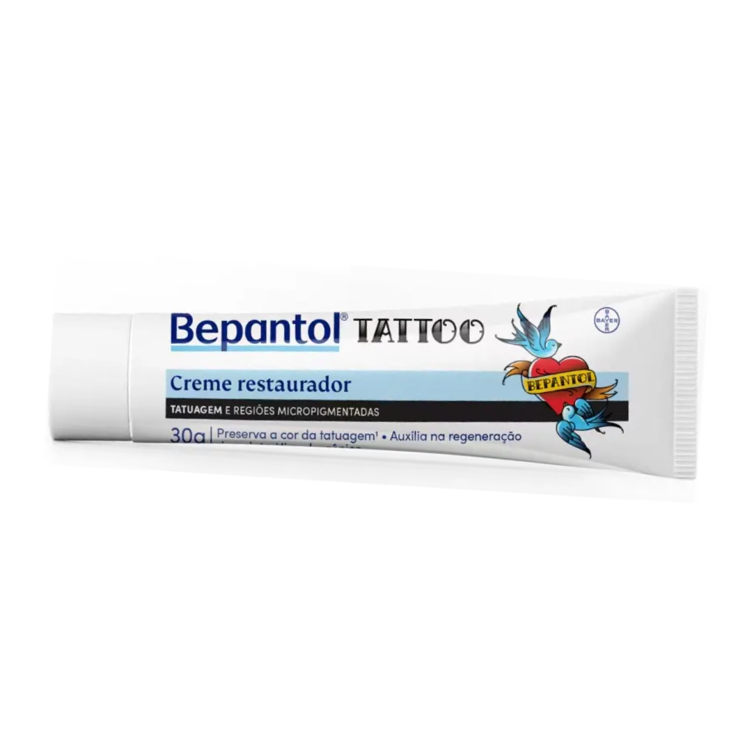 Lot of 2 Bepantol Tattoo Moisturizing & Restorative Cream 30g