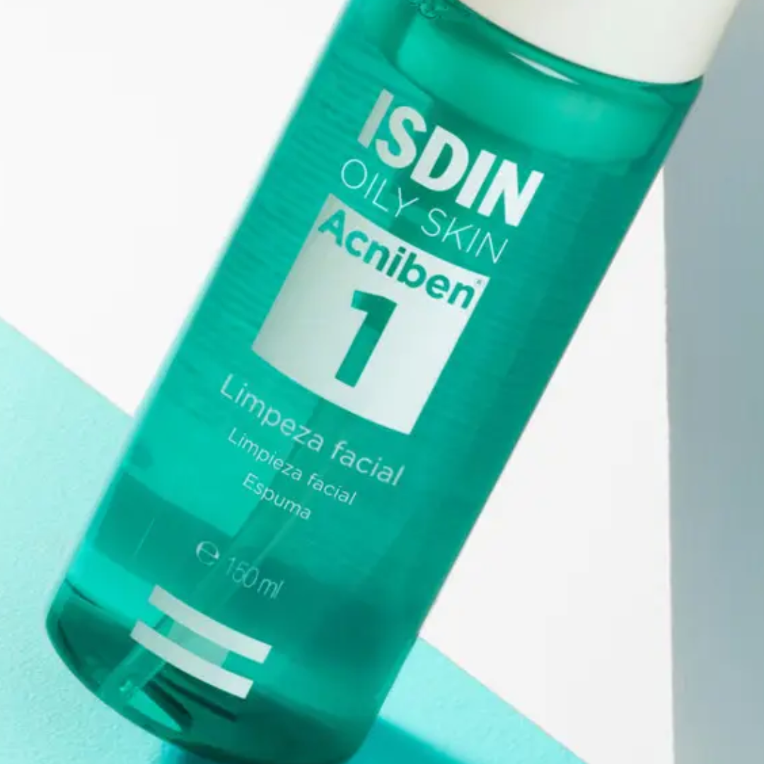 Acniben Oil-Control Facial Cleansing Foam Daily Skin Care 150ml ISDIN