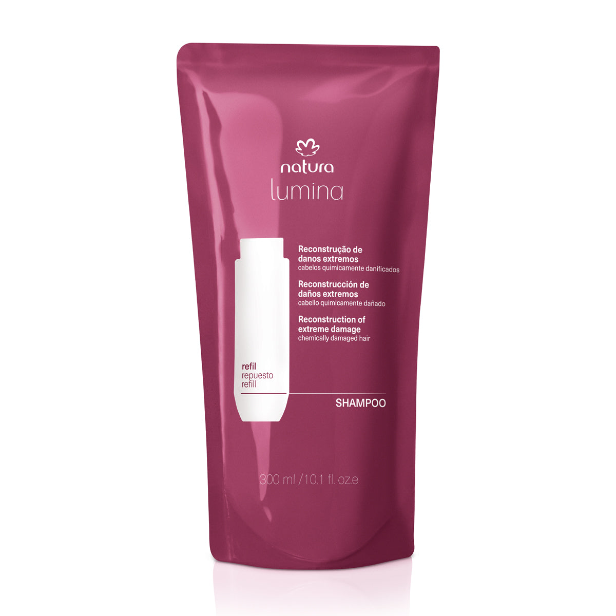 Natura LUMINA Reestruturante / Refile Shampooing Restructurant - 300ml