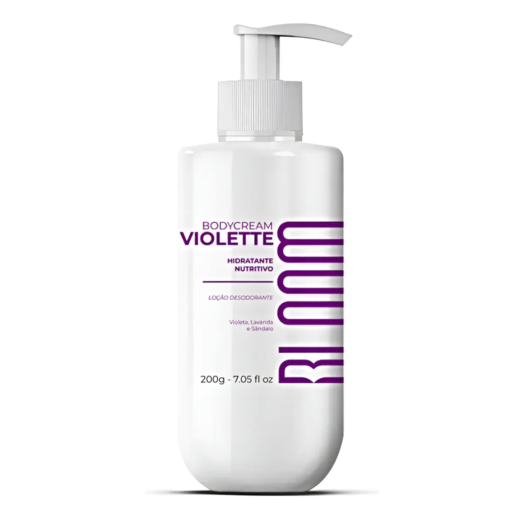 Violette Body Cream Floral Scented Lotion Daily Care Bloom 200g Body