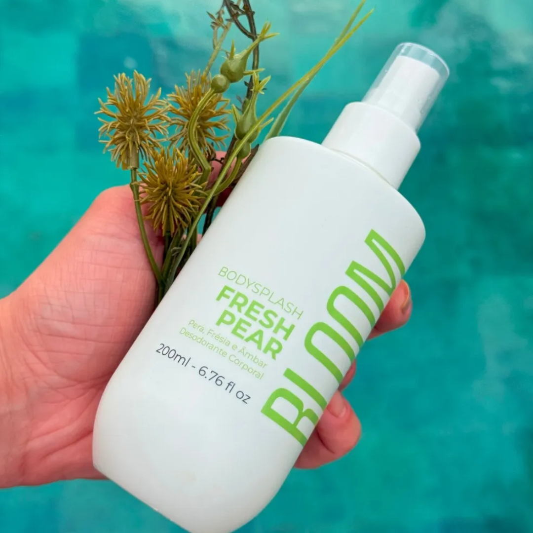 Fresh Pear Body Splash Fruity Floral Fragrance Cologne 200ml Bloom Body