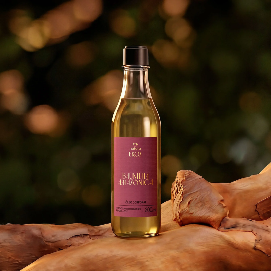 Ekos Amazonian Vanilla Body Oil Moisturizing & Fragrant Oil 200ml Natura