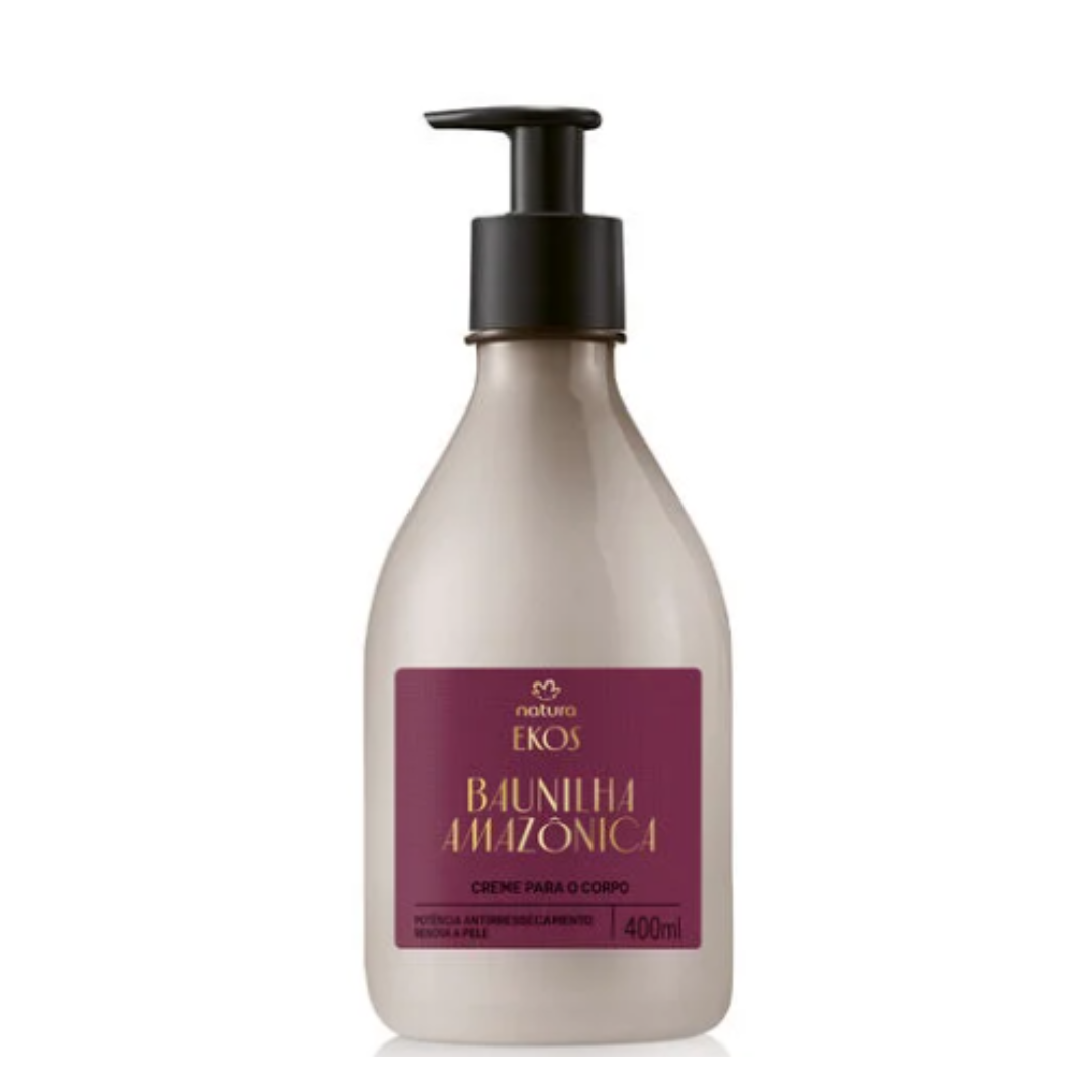 Baunilha Ekos Amazonian Vanilla Body Lotion Moisturizer 400ml Natura