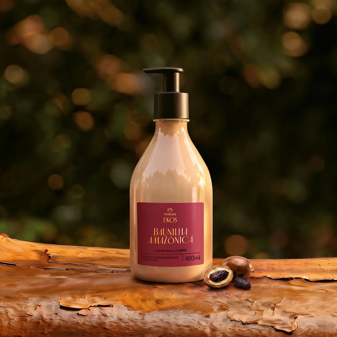 Baunilha Ekos Amazonian Vanilla Body Lotion Moisturizer 400ml Natura