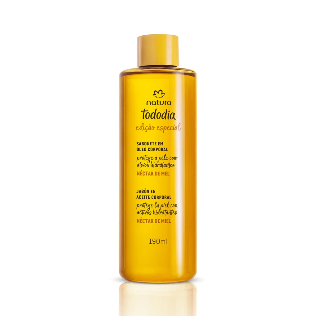 Tododia Honey Nectar Oil Body Wash Nourishing Cleanser 190ml Natura