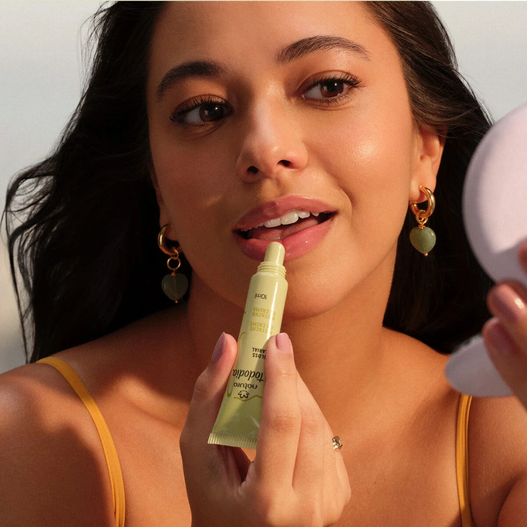 Tododia Pistachio Cream Lip Gloss 24h Hydration 10ml Natura