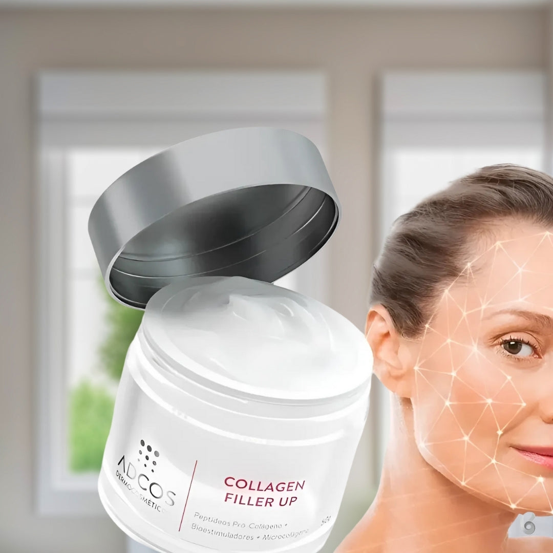 Collagen Filler Up Anti Aging Facial Cream Daily Skin Care 50g Adcos