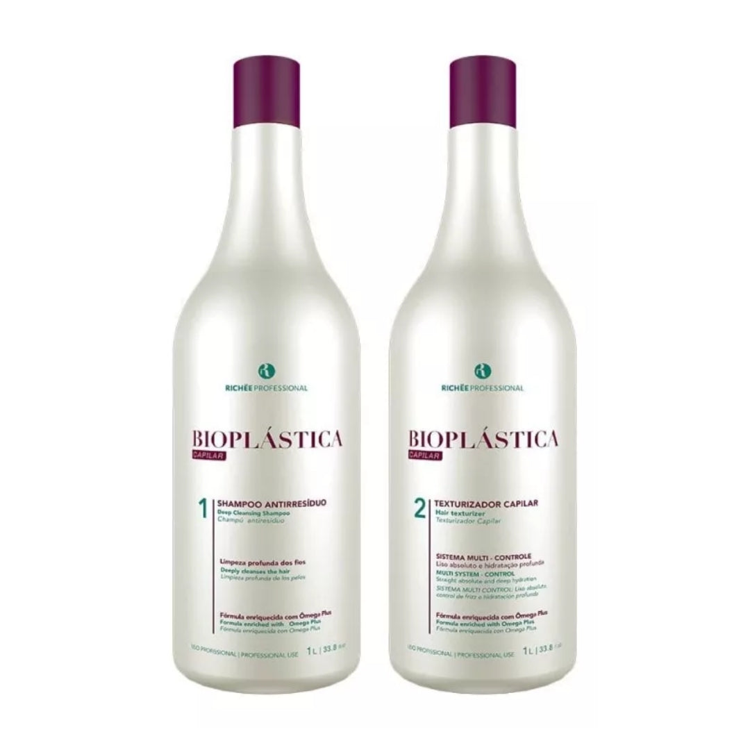 Bioplastic Thermal Sealing Hair Alignment Texturizer Kit 2x 1L Richée