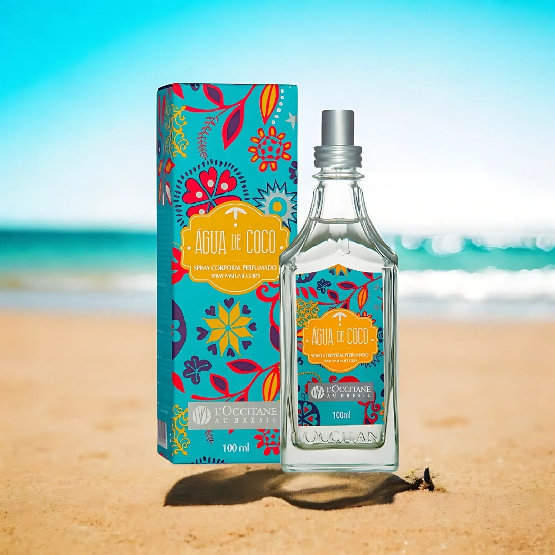 Coconut Water Deo Cologne Body Floral Fruity Fragance 100ml L'occitane Perfume