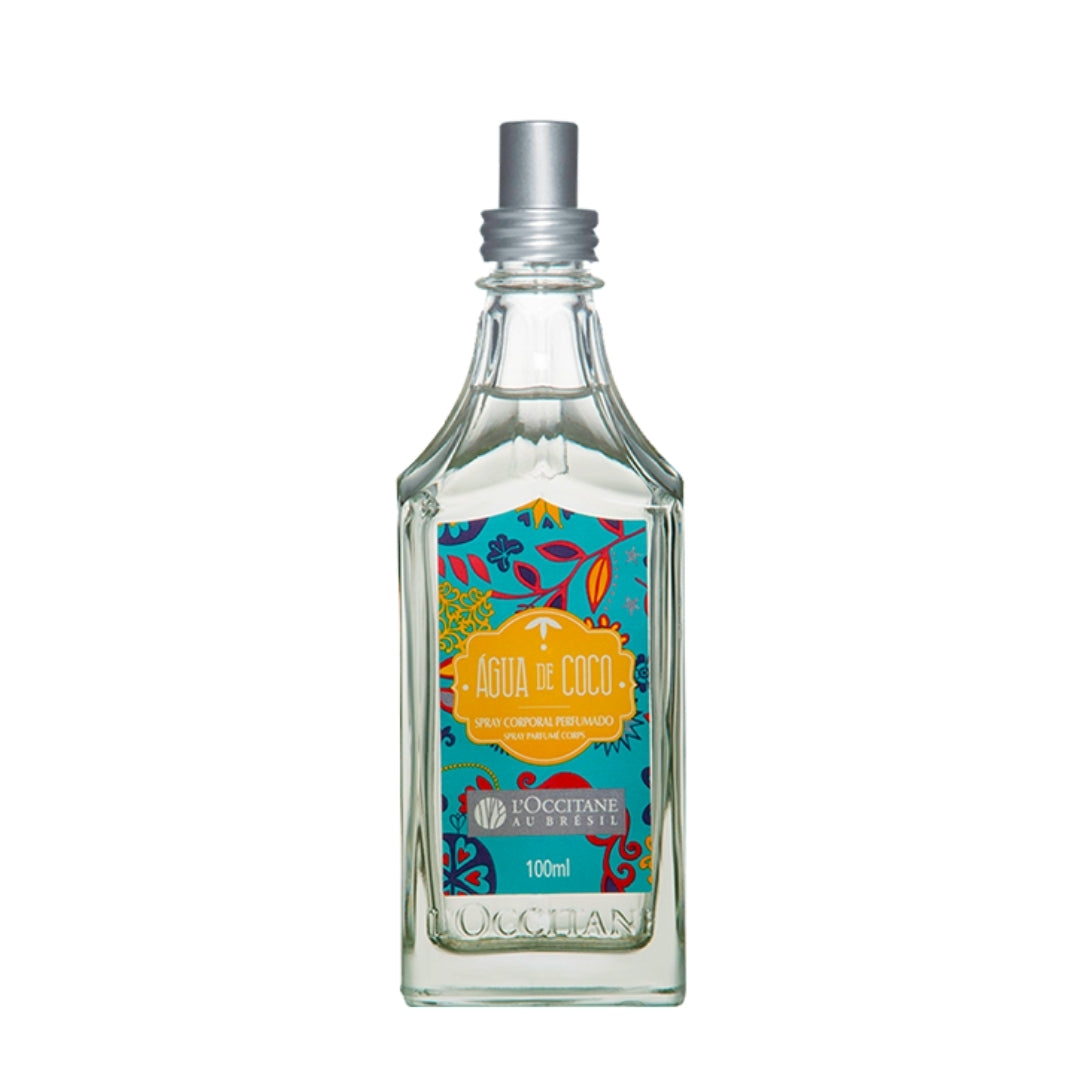 Coconut Water Deo Cologne Body Floral Fruity Fragance 100ml L'occitane Perfume