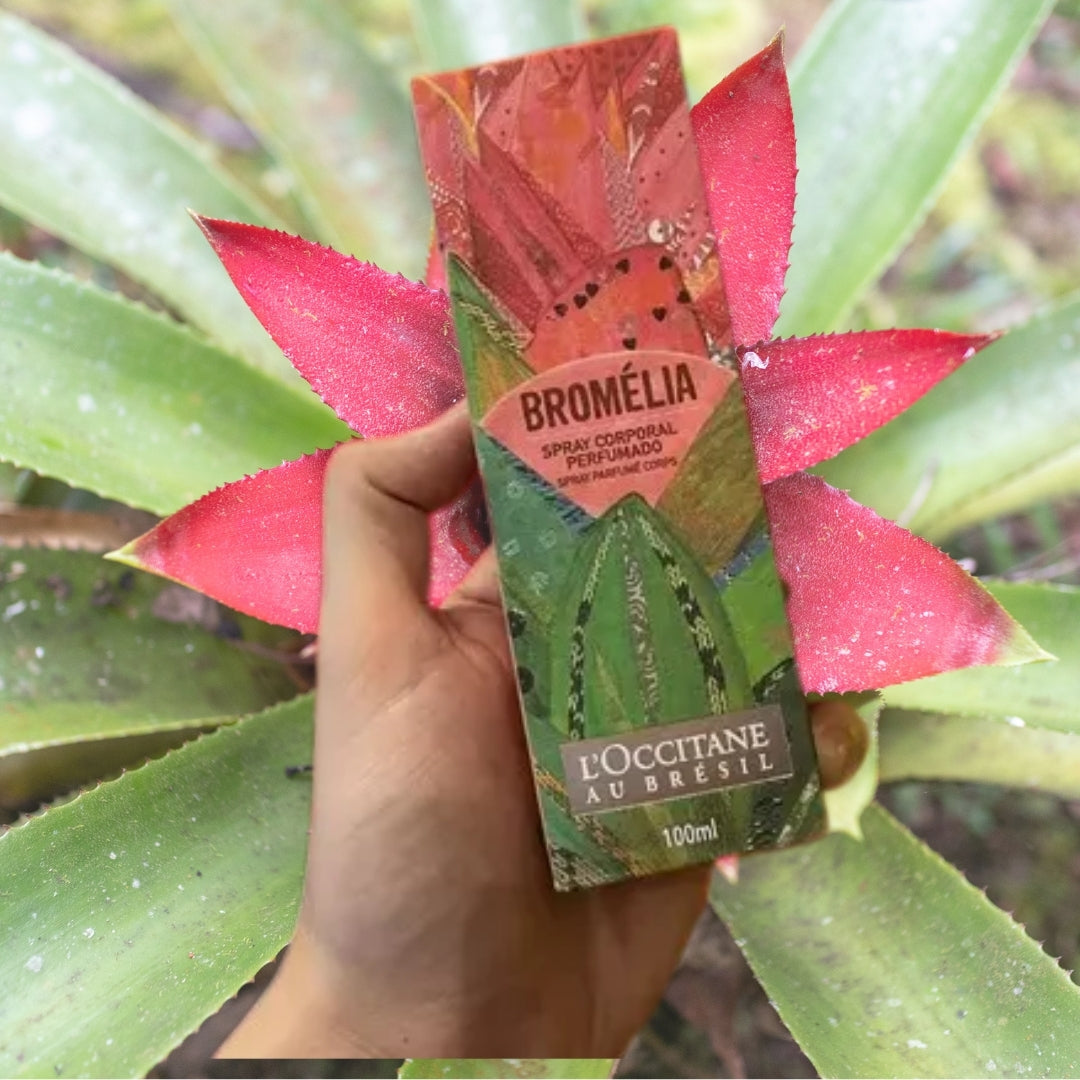 Bromelia Deo Cologne Body Floral Fragance Perfume 100ml L'occitane