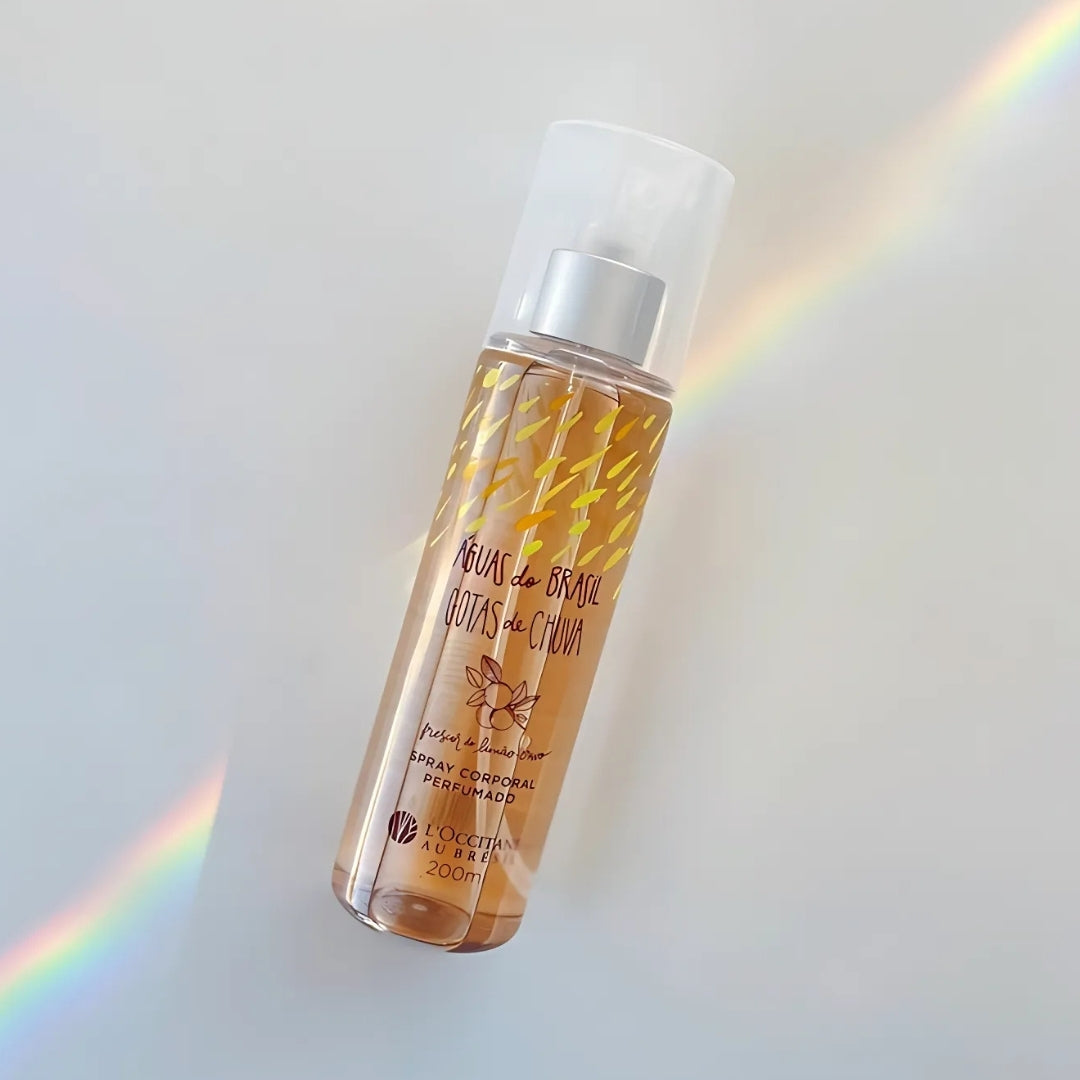 Aguas do Brasil Gotas de Chuva Body Splash Deo Cologne 200ml L'occitane Perfume