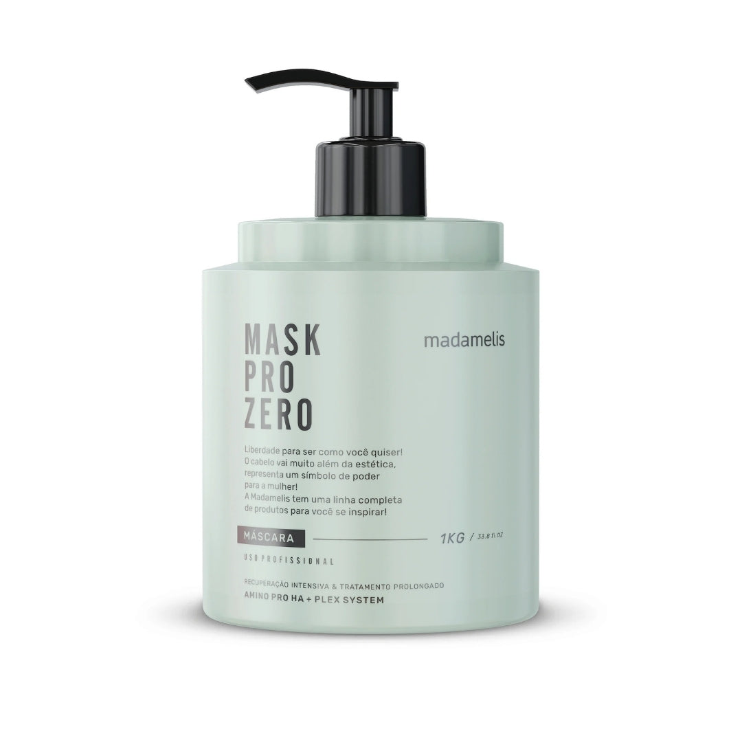 Mask Pro Zero Hair Shine Repair Strenght Volume Reducer 1Kg MadameLis