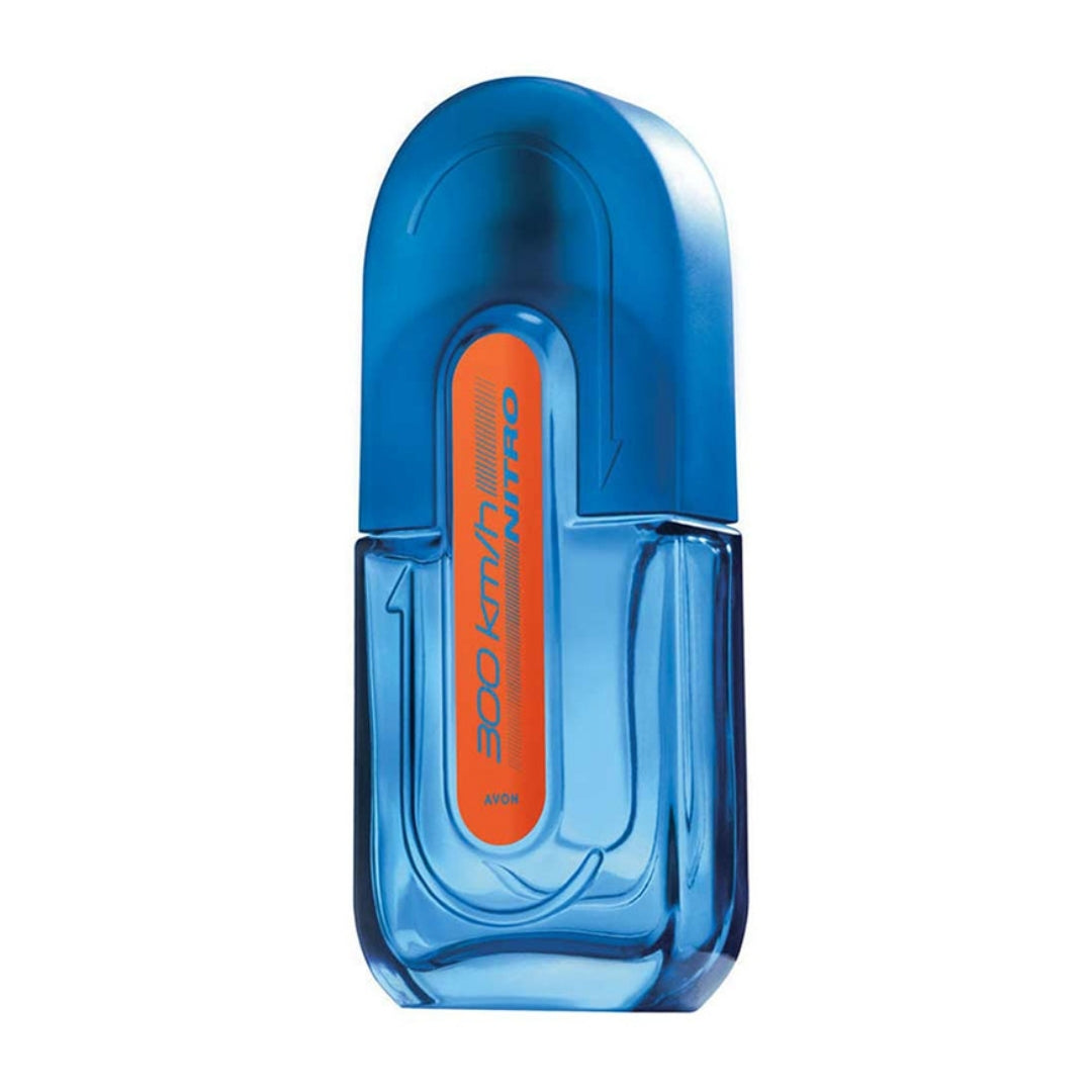 Perfume 300km/h Nitro Deo Cologne Fresh Woody Fragance 100ml Avon