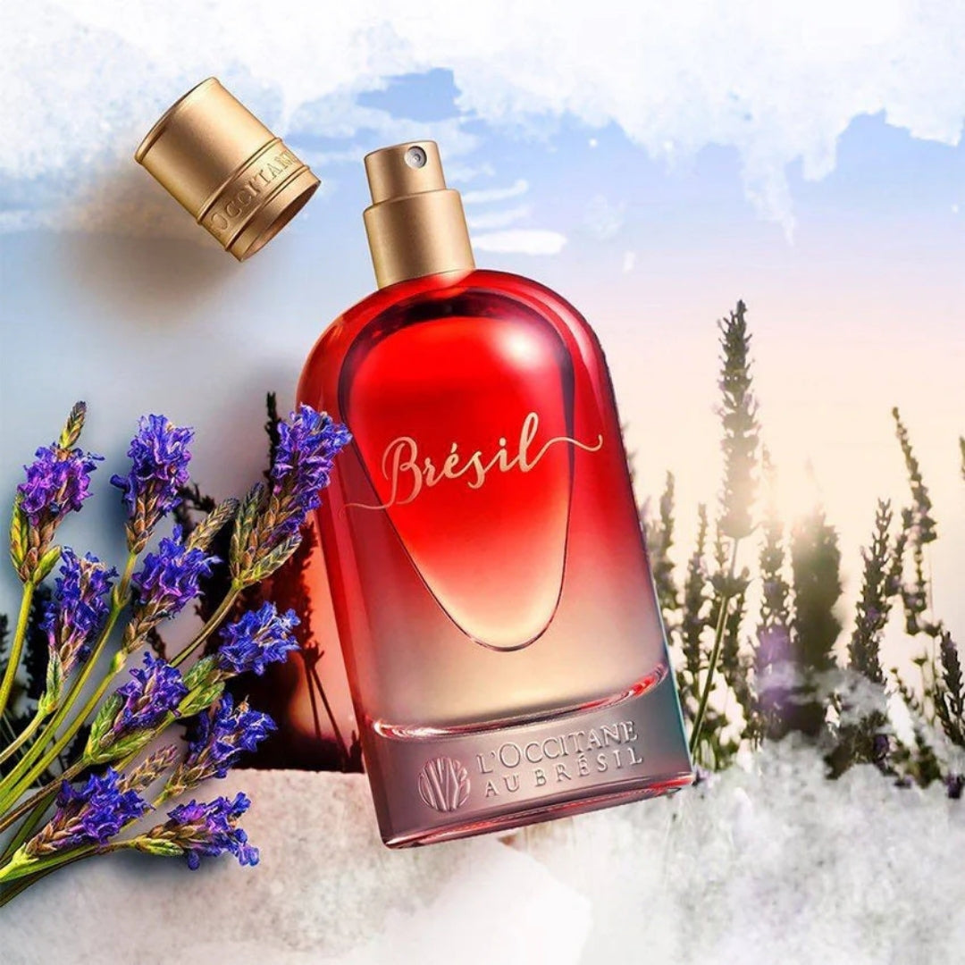 Bresil Deo Cologne Body Woody Musk Fragance Perfume 100ml L'occitane