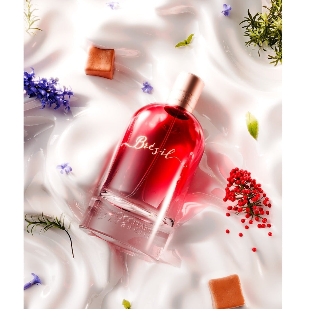 Bresil Deo Cologne Body Woody Musk Fragance Perfume 100ml L'occitane