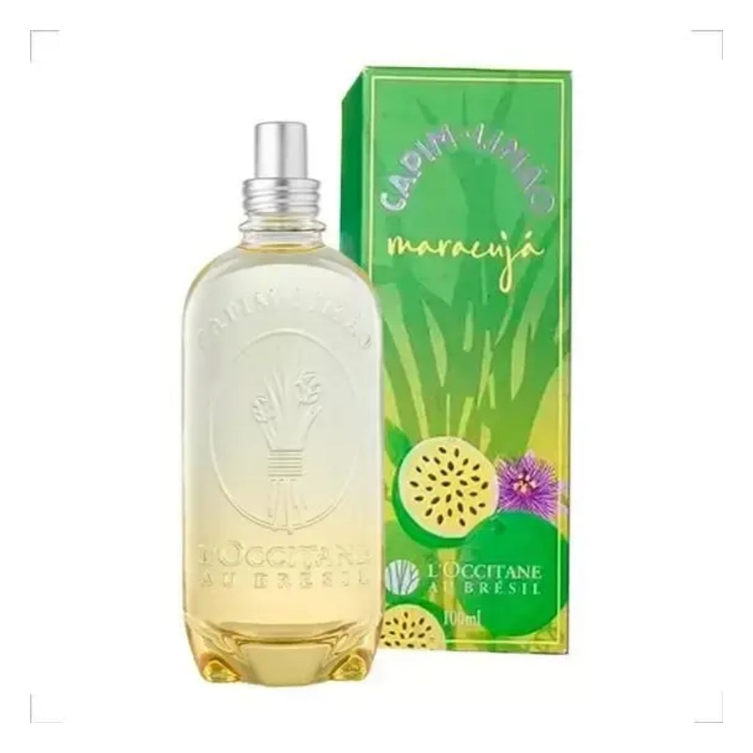 Lemon Grass Passion Fruit Deo Cologne Floral Fruity Fragrance 100ml L'occitane Perfume
