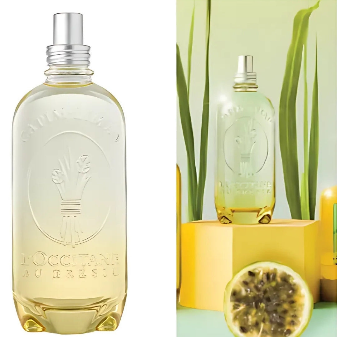 Lemon Grass Passion Fruit Deo Cologne Floral Fruity Fragrance 100ml L'occitane Perfume