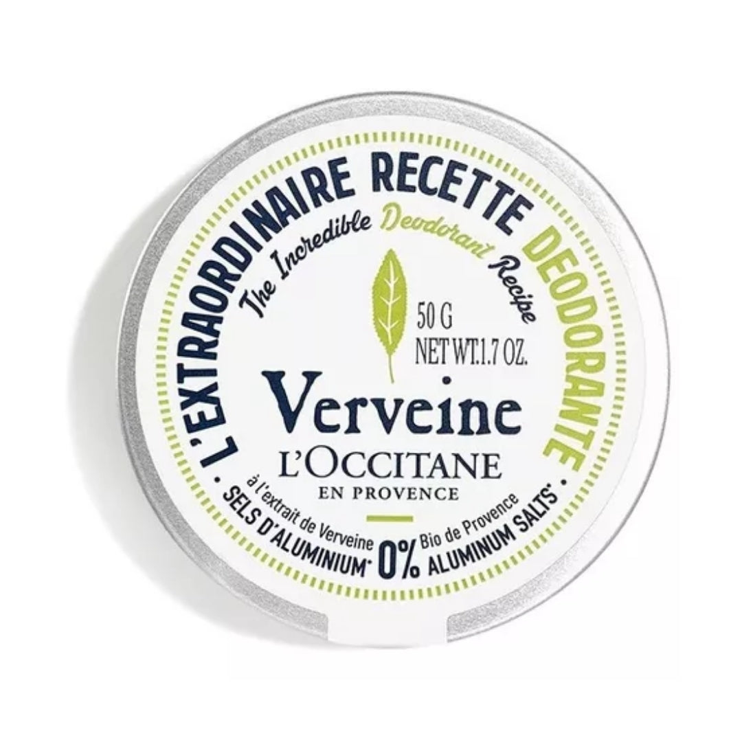 Verbena Dry Touch Deodorant Cream Body Daily Skin Care 50g L'occitane