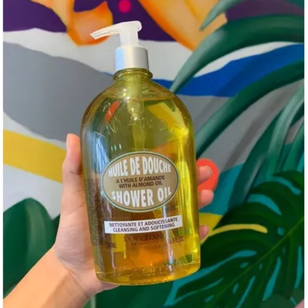 Hule de Dolche Almond Shower Oil Daily Skin Care 500ml L'occitane