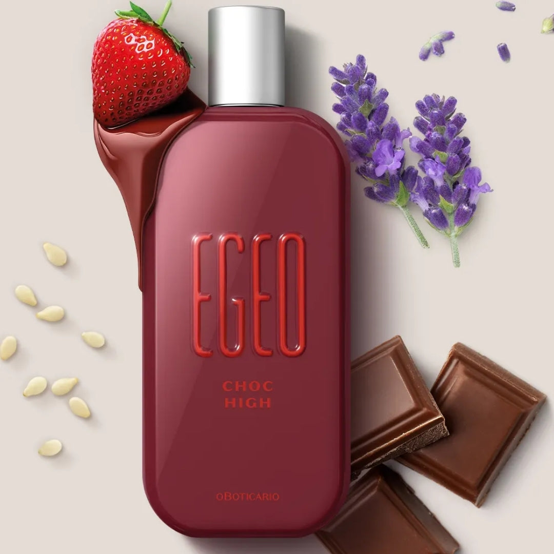 Egeo Choc High Cologne Oriental Gourmand Body Fragance 90ml O Boticário Perfume