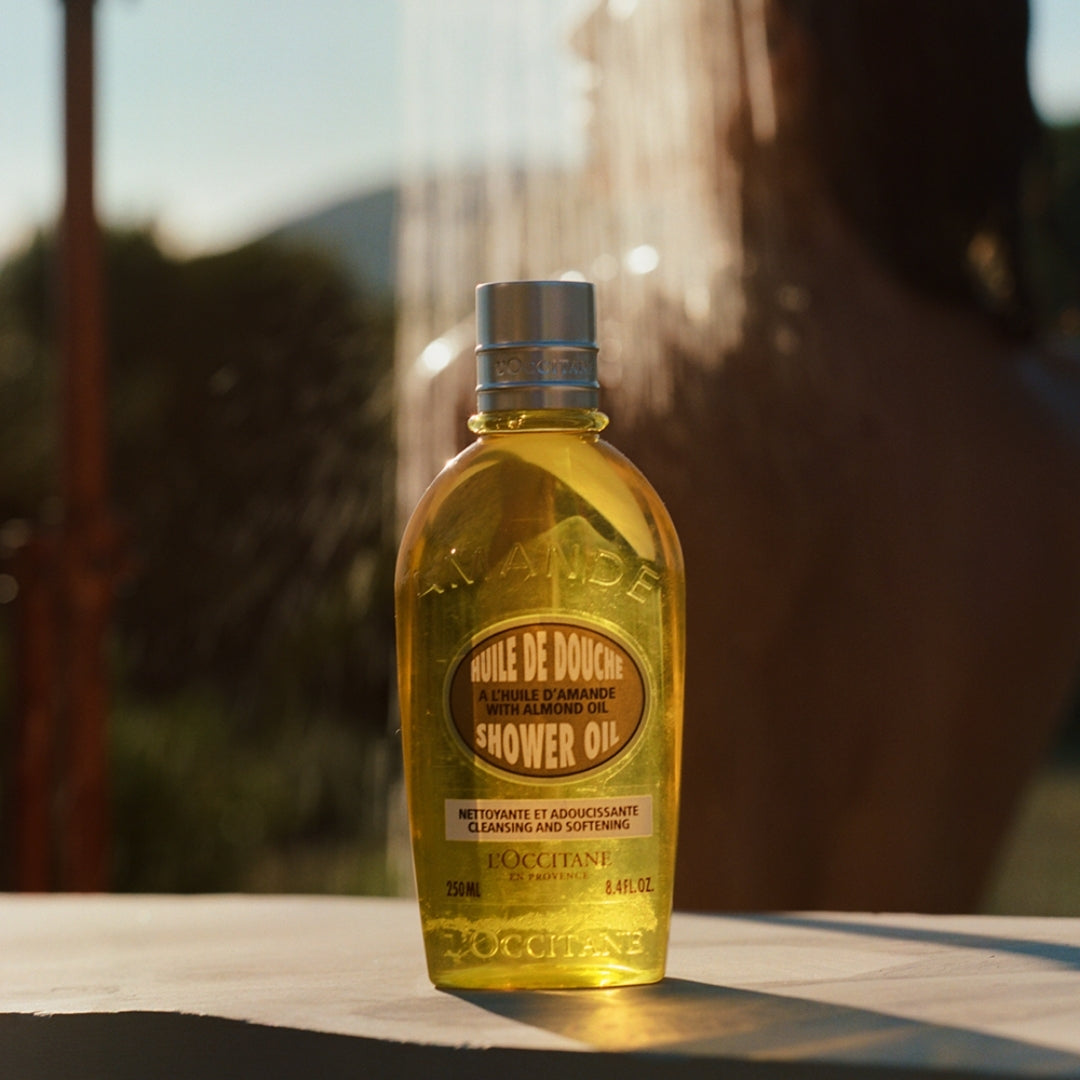 Hule de Dolche Almond Shower Oil Daily Skin Care 250ml L'occitane