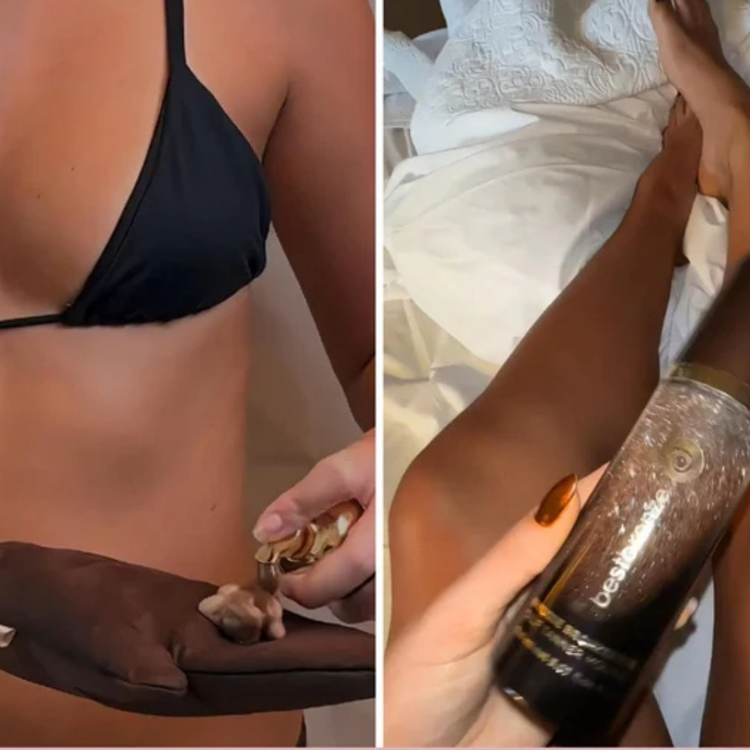 Dark Express Pro Self-Tanning Mousse Body Tanner 150ml Best Bronze