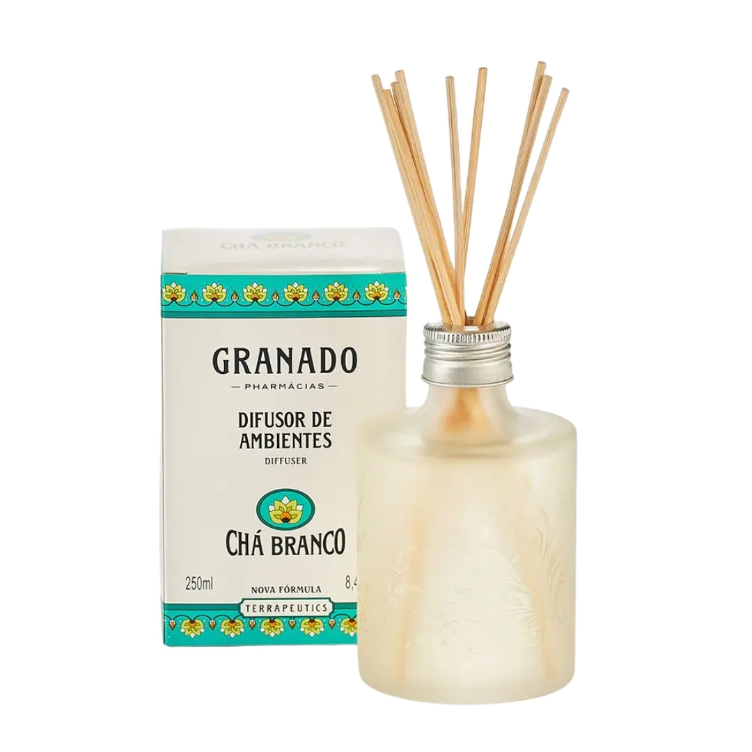 White Tea Air Freshener Diffuser Home Fragance 250ml Granado