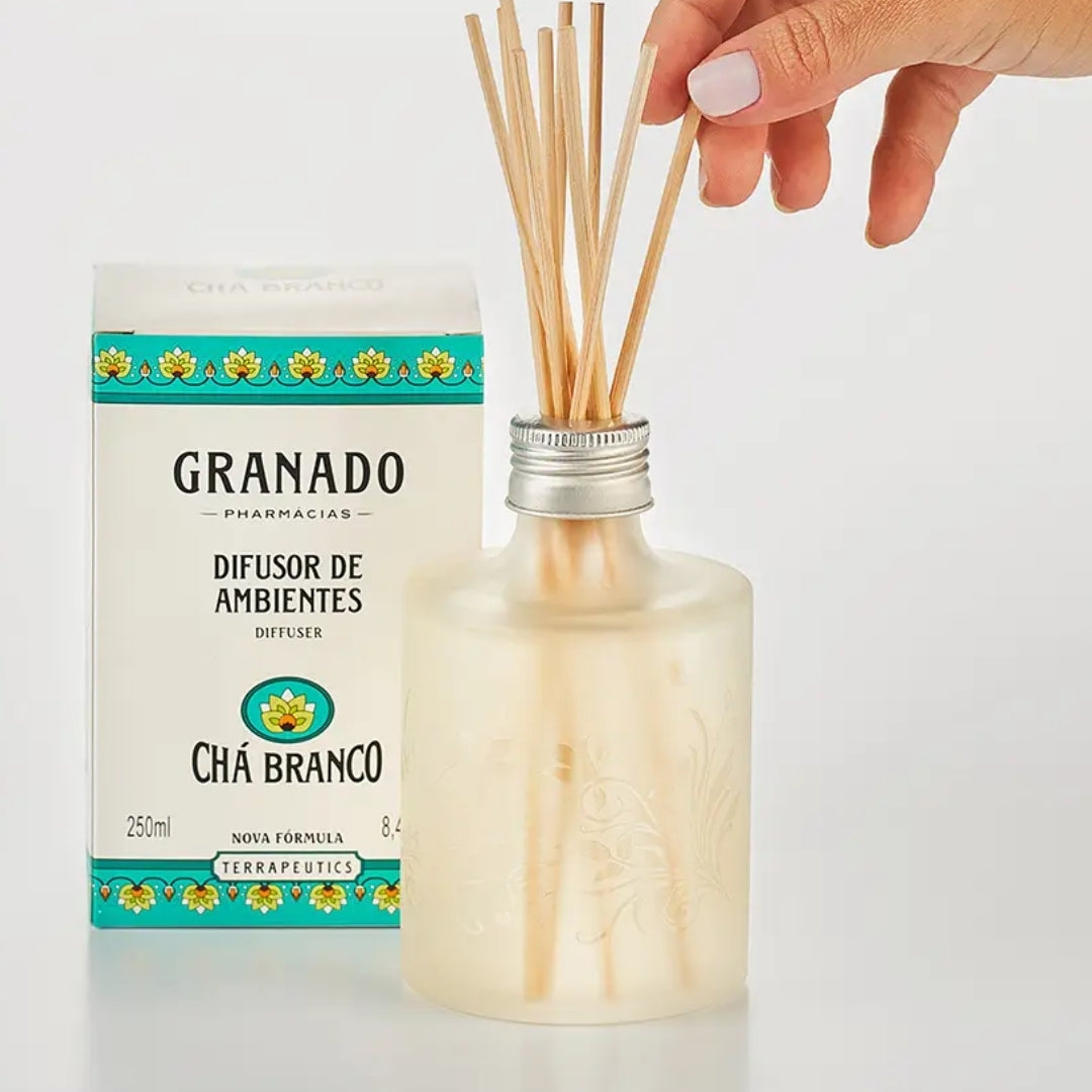 White Tea Air Freshener Diffuser Home Fragance 250ml Granado