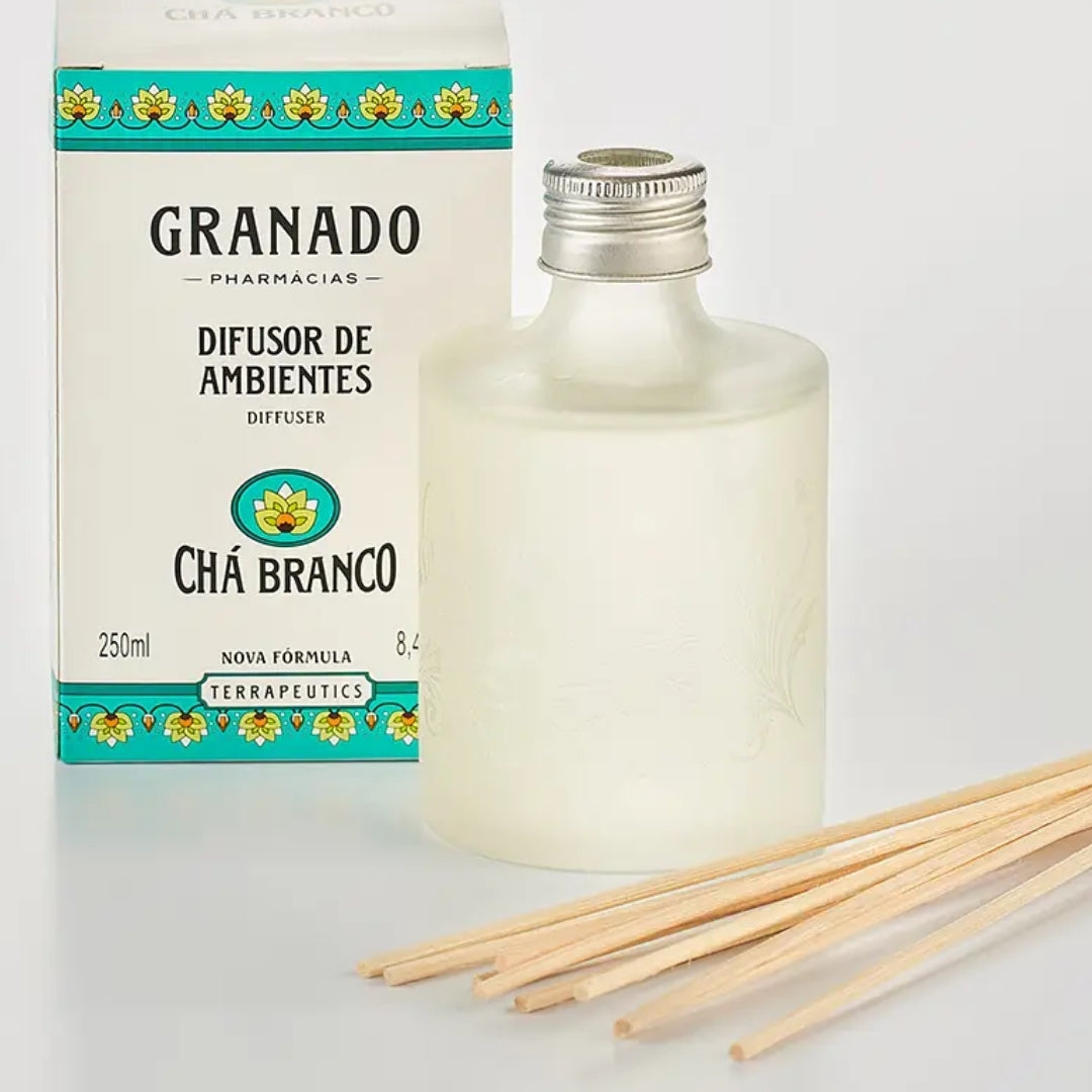White Tea Air Freshener Diffuser Home Fragance 250ml Granado