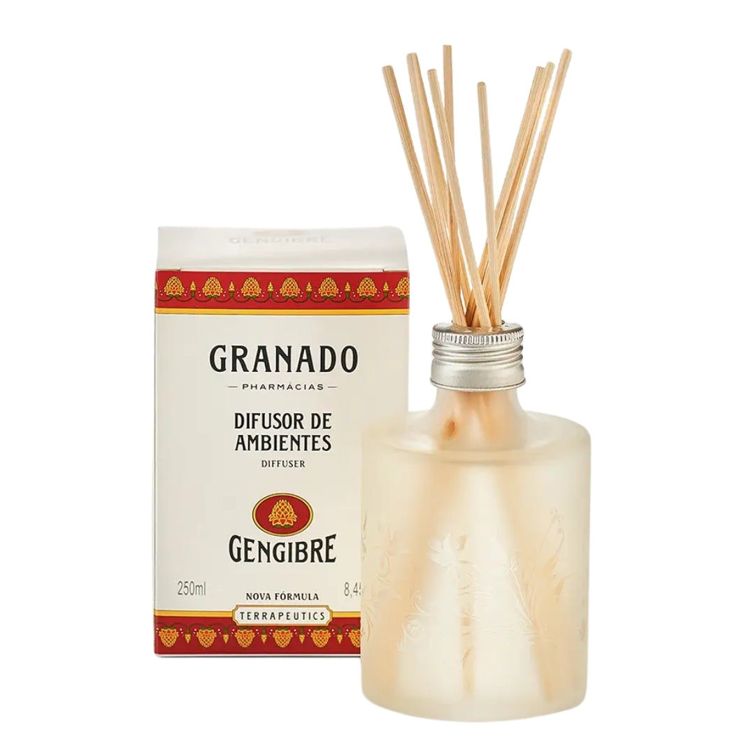 Gengibre Ginger Air Freshener Home Diffuser Room Fragance 250ml Granado