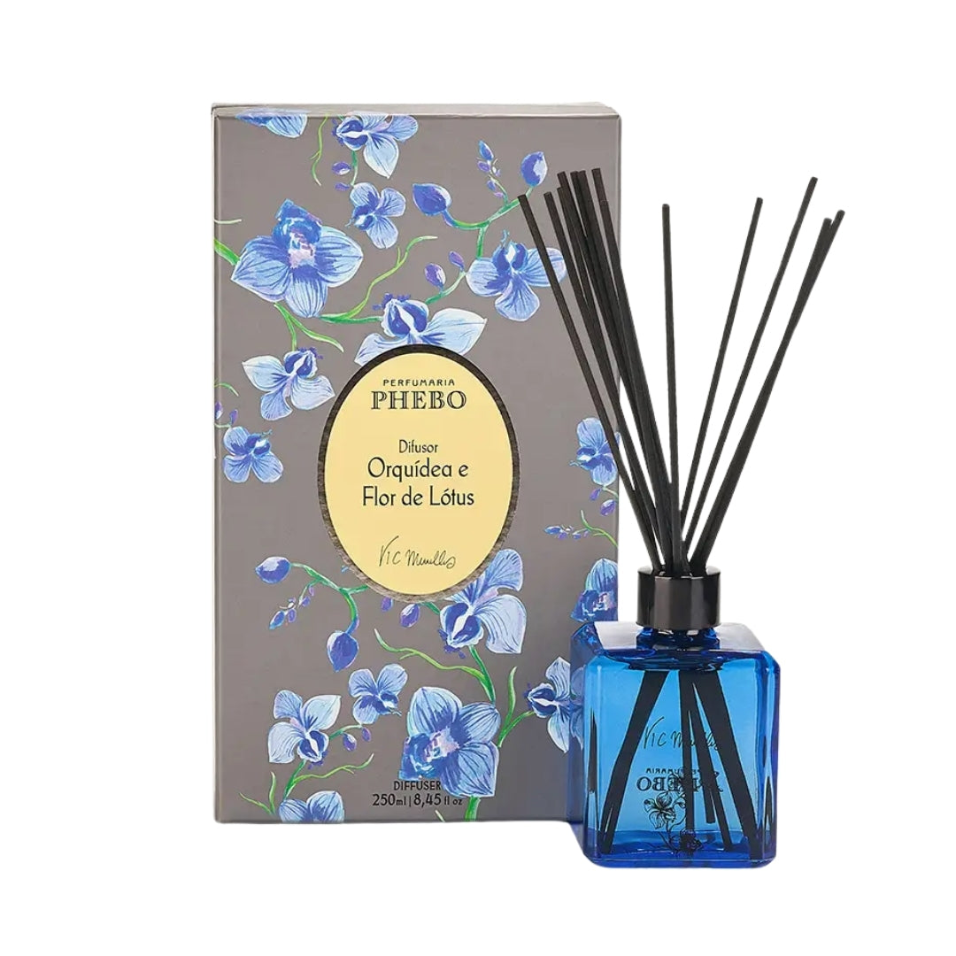 Phebo Orchid Lotus Flower Air Freshener Home Fragance Diffuser 250ml Granado