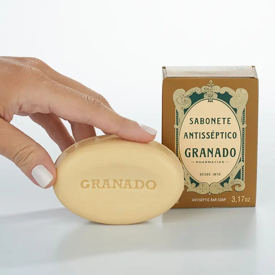 Lot of 10 Traditional Antiseptic Scalp Anti Dandruff Acne Bar Soap 90g Granado