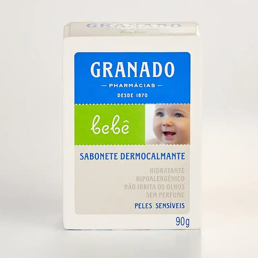 Lot of 10 Baby Sensitive Skin Hypoallergenic Vegan Bar Soap 90g Granado