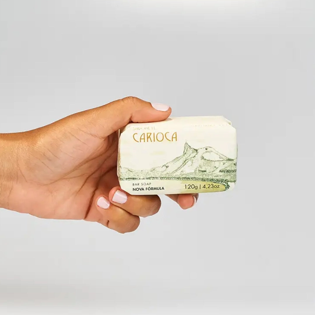 Lot of 10 Carioca Vegan Bar Soap Body Skin Fragance 120g Granado