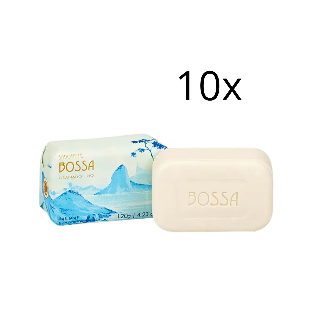 Lot of 10 Bossa Vegan Bar Soap Body Skin Fragance 120g Granado