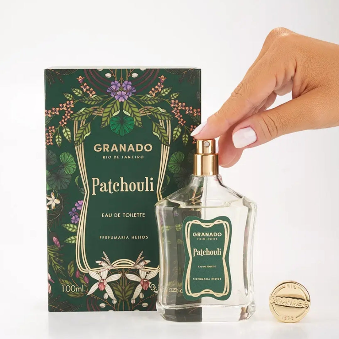 Patchouli Eau de Toilette Perfume Woody Spicy Fragance 100ml Granado