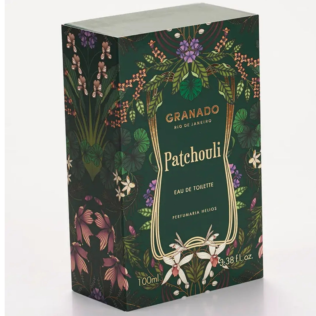 Patchouli Eau de Toilette Perfume Woody Spicy Fragance 100ml Granado