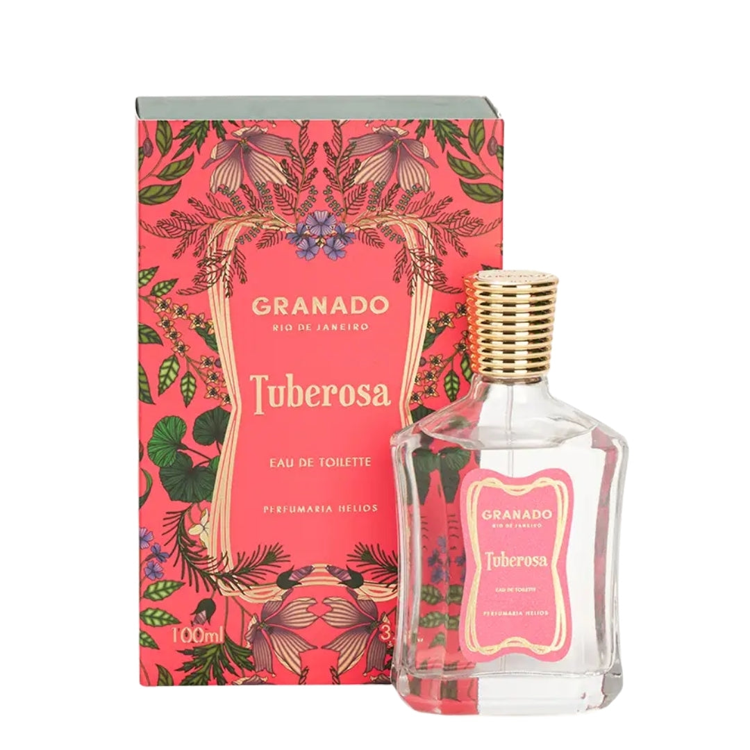 Tuberosa Eau de Toilette White Flowers Floral Fragance 100ml Granado