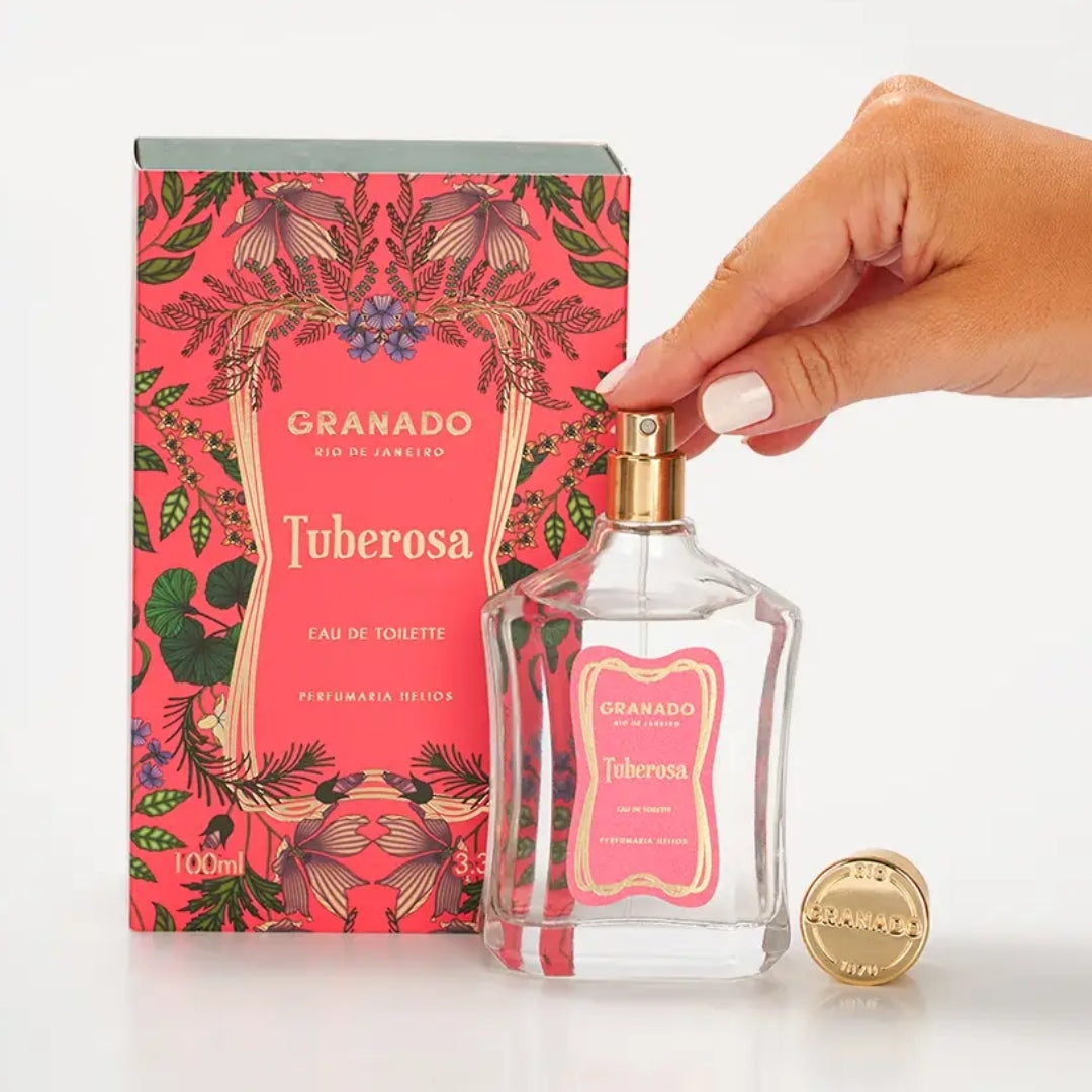 Tuberosa Eau de Toilette White Flowers Floral Fragance 100ml Granado