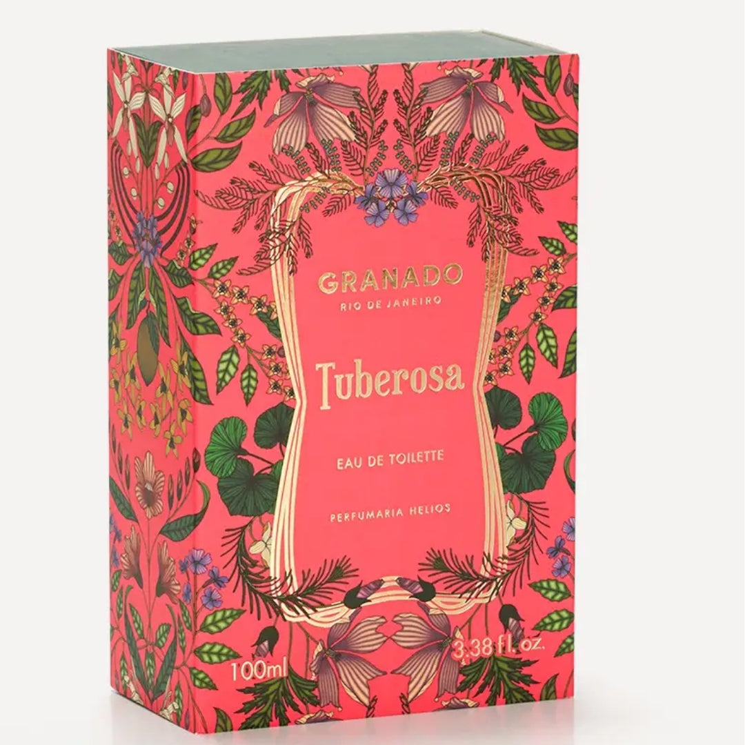 Tuberosa Eau de Toilette White Flowers Floral Fragance 100ml Granado