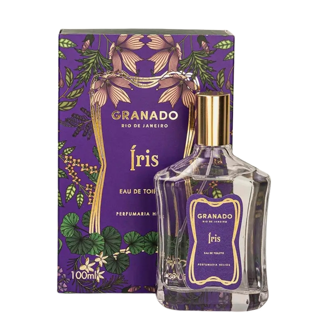 Iris Eau de Toulette Perfume Floral Woody Musk Fragance 100ml Granado