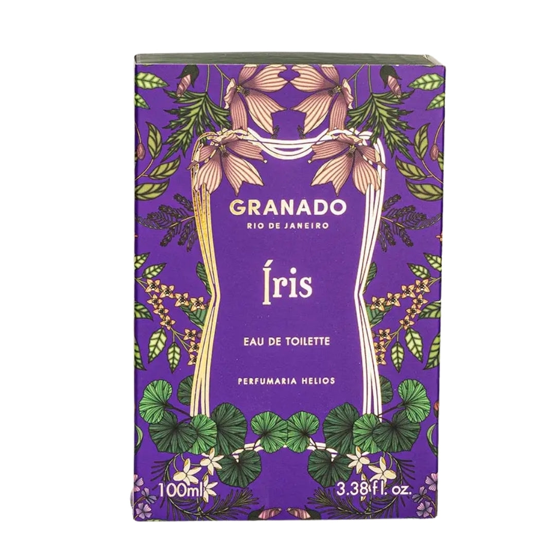 Iris Eau de Toulette Perfume Floral Woody Musk Fragance 100ml Granado