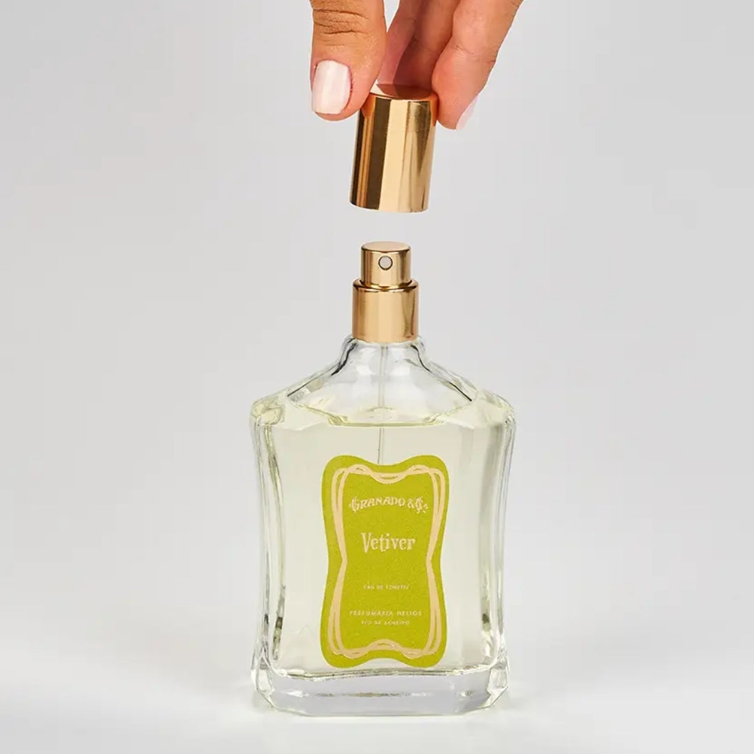 Vetiver Eau de Toilette Perfume Woody Floral Fragance 100ml Granado